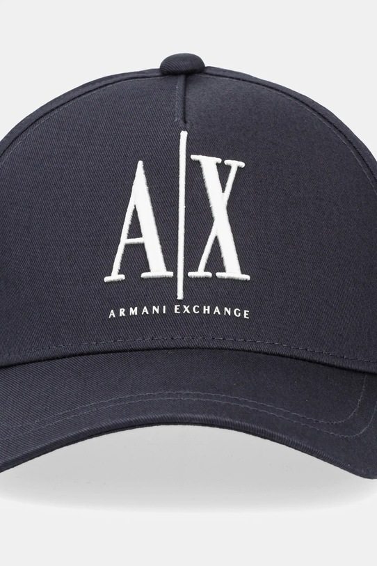 Armani Exchange czapka z daszkiem bawełniana XM000811.AF13343.NOS granatowy AA00