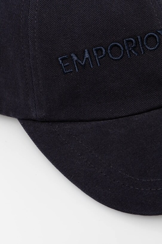 Emporio Armani șapcă de baseball din bumbac bleumarin EM001319.AF14032