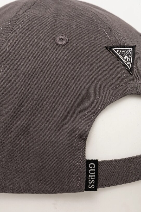 Doplňky Bavlněná baseballová čepice Guess EMBROIDERED M5RZ11.WO07T šedá