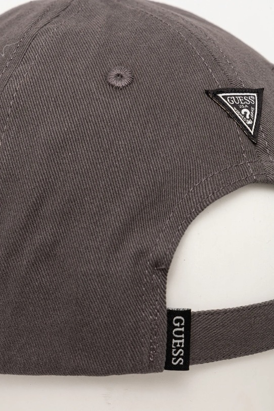 Аксесуари Бавовняна бейсболка Guess EMBROIDERED M5RZ11.WO07T сірий