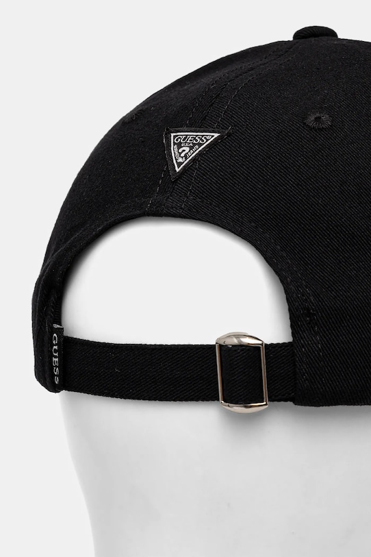 Accesorii Guess șapcă de baseball din bumbac EMBROIDERED M5RZ11.WO07T negru