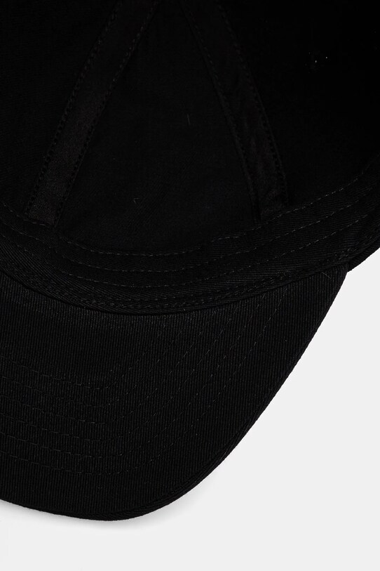Guess șapcă de baseball din bumbac EMBROIDERED negru M5RZ11.WO07T