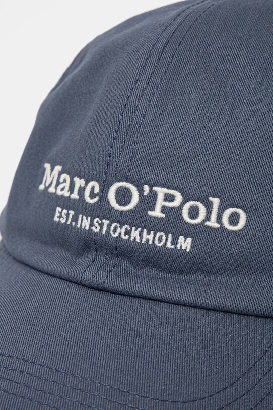 Marc O'Polo șapcă de baseball din bumbac 522803801076 albastru SS25