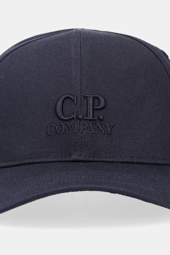 Bavlnená šiltovka C.P. Company 18CMAC282A006288A tmavomodrá SS25