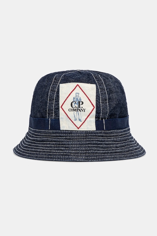 Шляпа C.P. Company аппликация тёмно-синий 18CMAC294A110295W