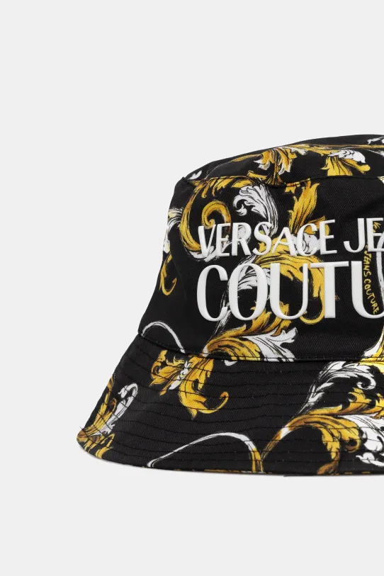 Akcesoria Versace Jeans Couture kapelusz bawełniany 78GAZK06.ZG364 czarny