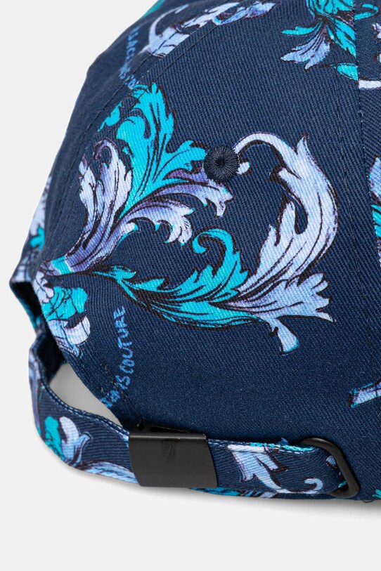 Doplňky Bavlněná baseballová čepice Versace Jeans Couture 78GAZK10.ZG364 námořnická modř