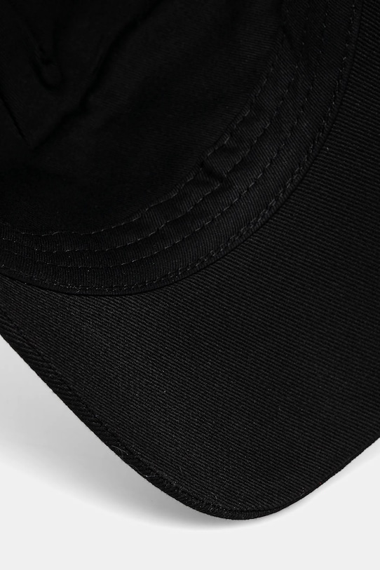 Bombažna bejzbolska kapa Versace Jeans Couture črna 78GAZK17.ZG367