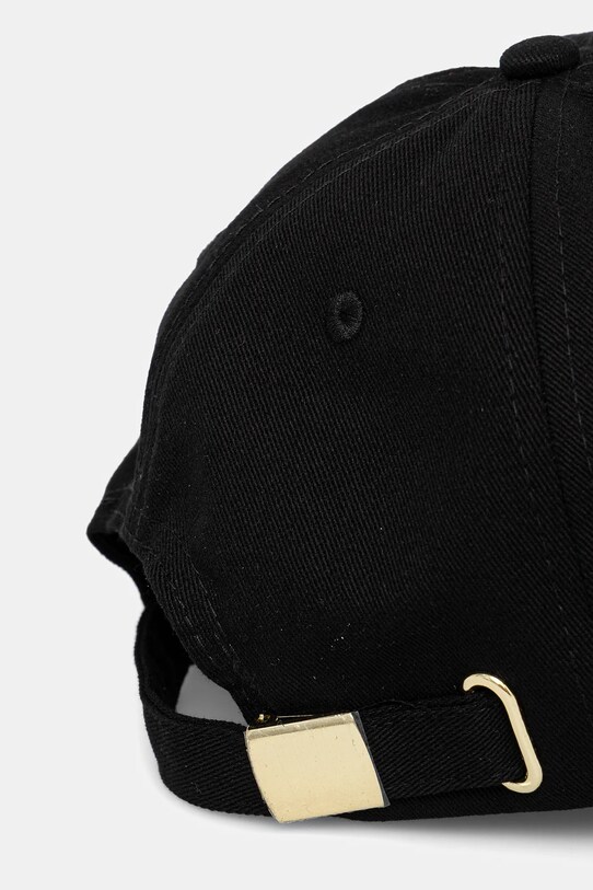 Akcesoria Versace Jeans Couture czapka z daszkiem bawełniana 78GAZK26.ZG366 czarny