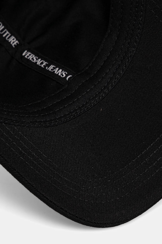 Versace Jeans Couture șapcă de baseball din bumbac negru 78GAZK26.ZG366