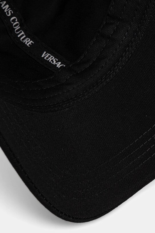 Bavlnená šiltovka Versace Jeans Couture čierna 78GAZK32.ZG365