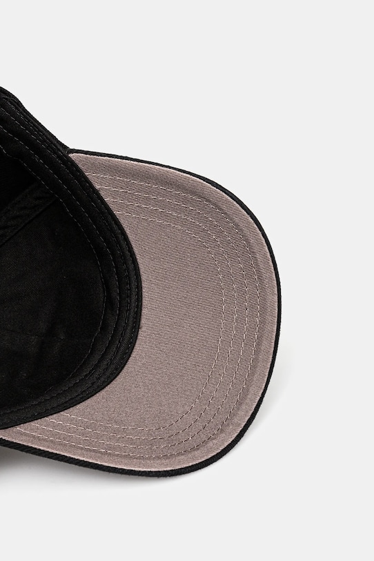 Diesel czapka z daszkiem bawełniana C-ARSON HAT czarny A17397.0PFAA