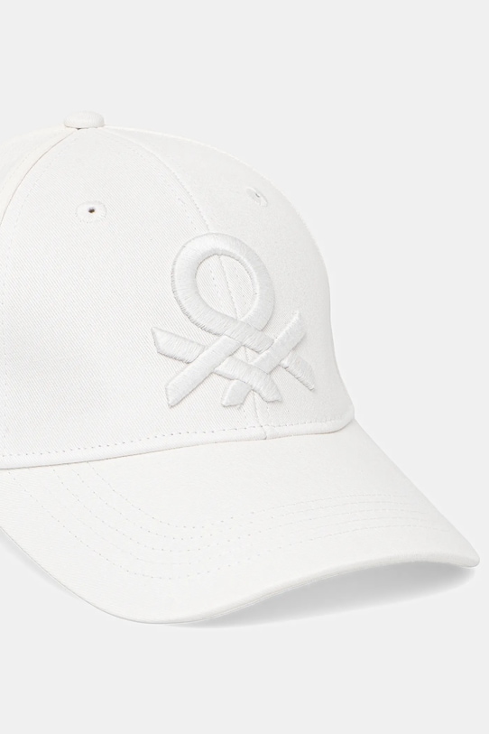 Кепка United Colors of Benetton 6WEPUA00Z белый SS25