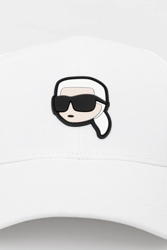 Kšiltovka Karl Lagerfeld 552118.805710 bílá SS25