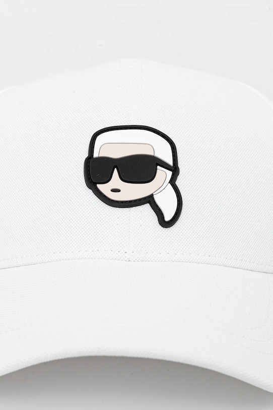 Kšiltovka Karl Lagerfeld 552118.805710 bílá SS25