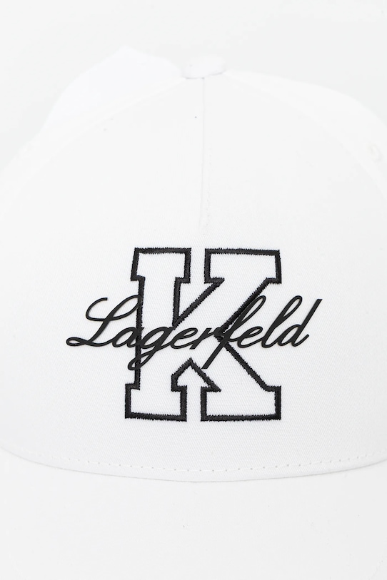 Kšiltovka Karl Lagerfeld 552123.805609 bílá SS25