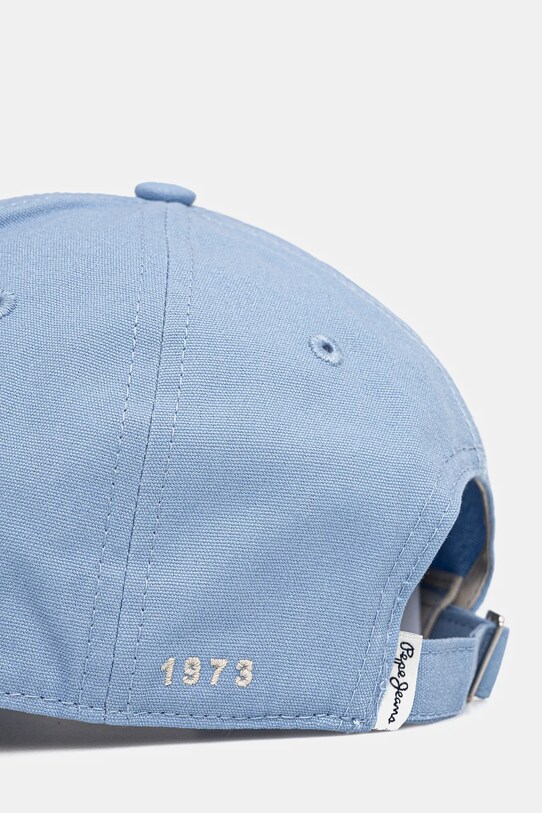 Doplnky Bavlnená šiltovka Pepe Jeans MALLON CAP PM040567 modrá