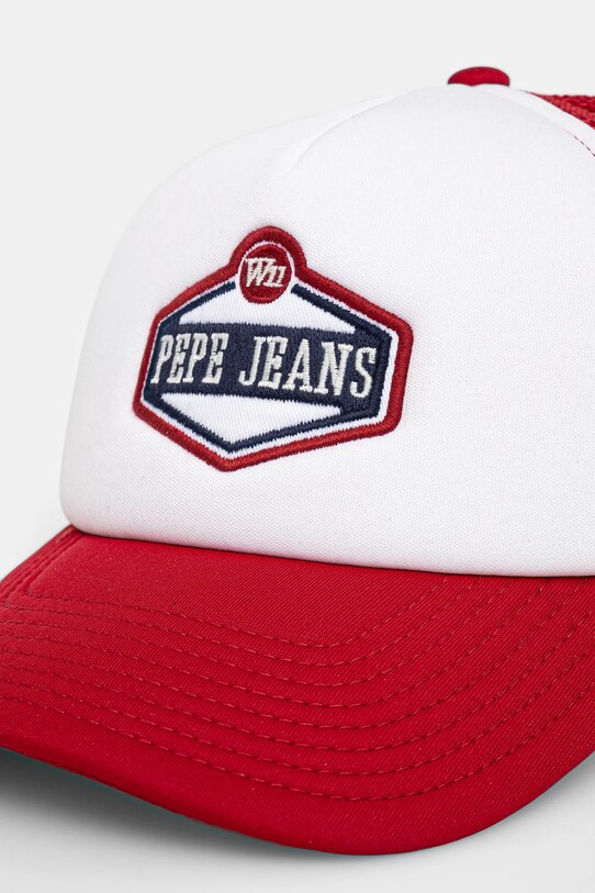 Pepe Jeans sapca MALTON CAP PM040568 rosu SS25