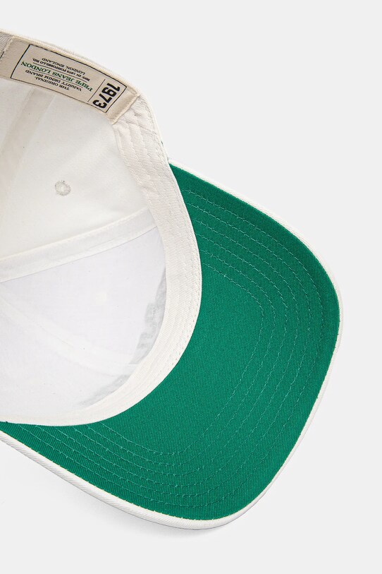 Βαμβακερό καπέλο του μπέιζμπολ Pepe Jeans TALBOT CAP λευκό PM040570