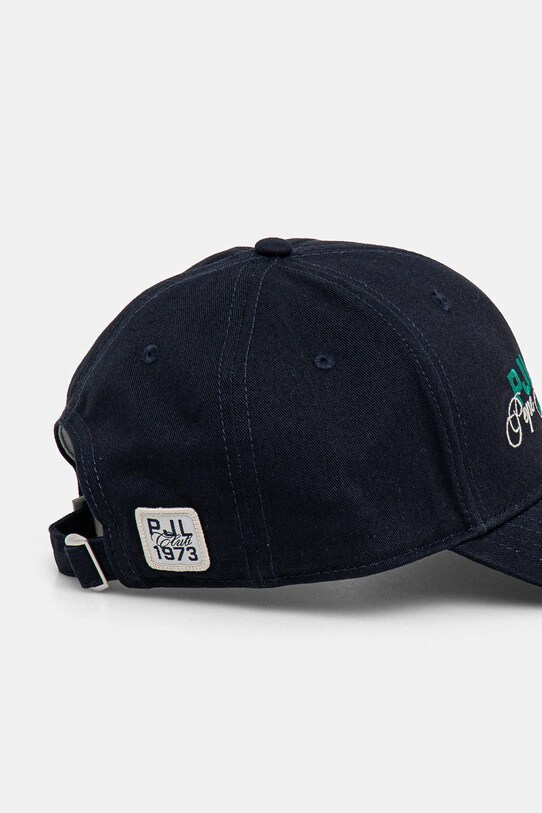Αξεσουάρ Βαμβακερό καπέλο του μπέιζμπολ Pepe Jeans TALBOT CAP PM040570 σκούρο μπλε