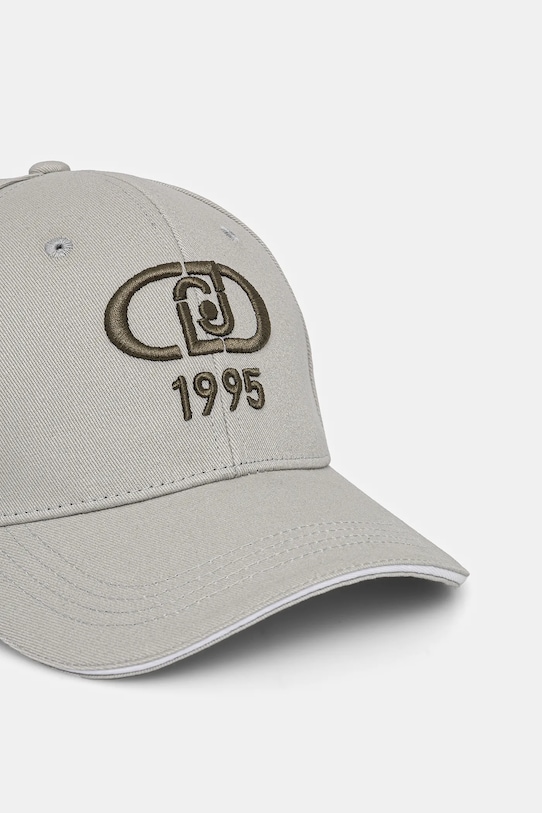 Βαμβακερό καπέλο του μπέιζμπολ Liu Jo DA5010.MA16Q γκρί SS25