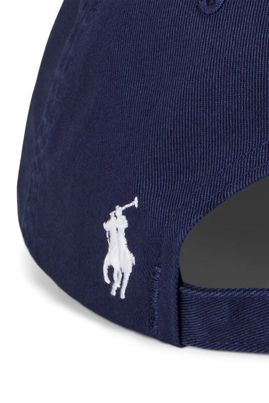 Akcesoria Polo Ralph Lauren czapka z daszkiem bawełniana Wimbledon Collection 710970539 granatowy