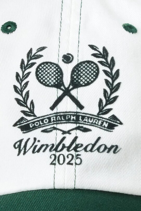 Doplňky Bavlněná baseballová čepice Polo Ralph Lauren 710970540 bílá