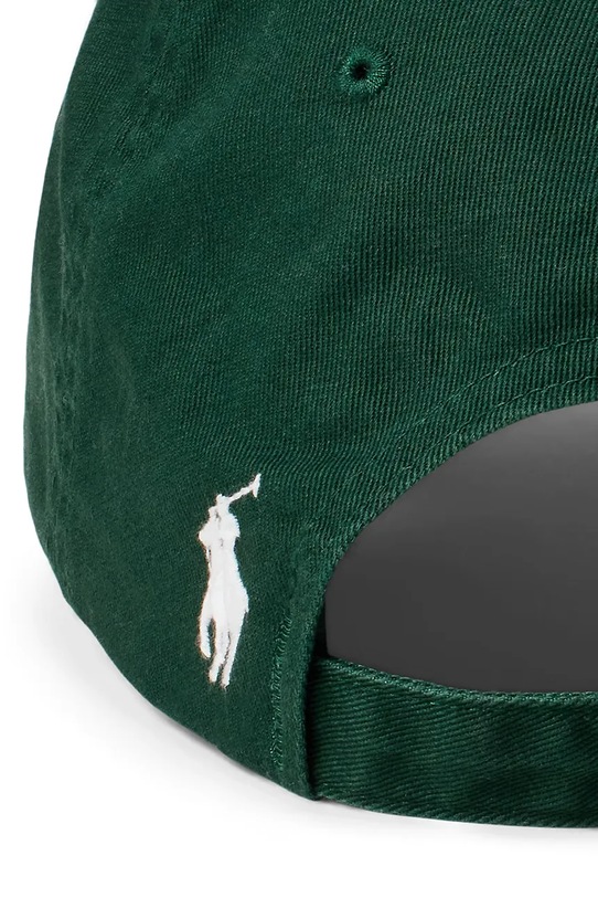 Bavlněná baseballová čepice Polo Ralph Lauren Wimbledon Collection zelená 710970541