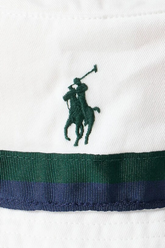 Akcesoria Polo Ralph Lauren kapelusz bawełniany Wimbledon Collection 710970546 biały