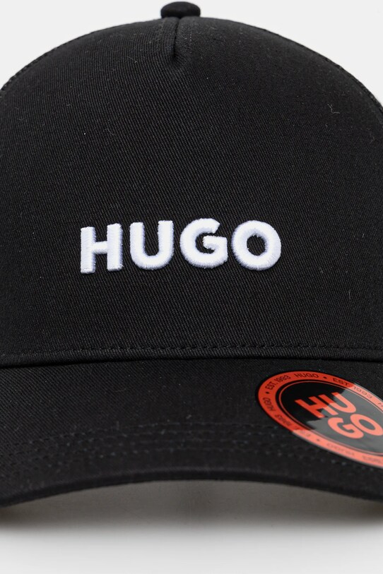 HUGO sapca 50535942 negru SS25