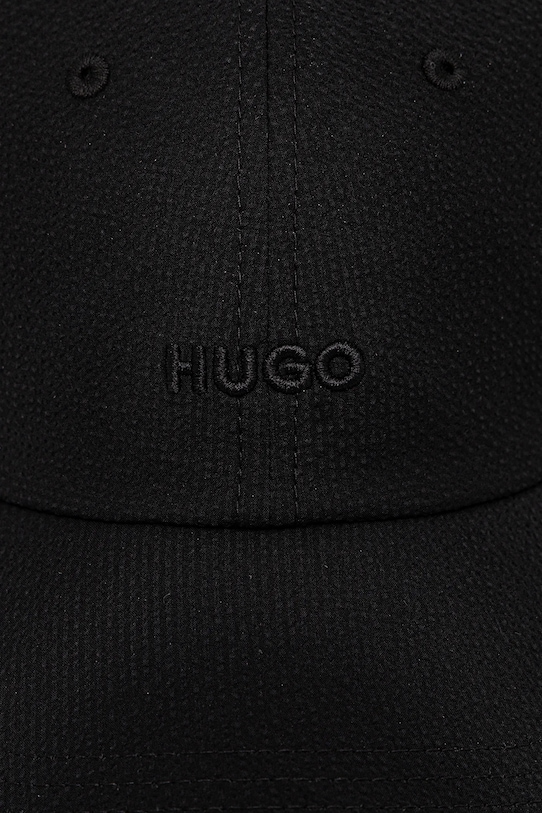 HUGO czapka z daszkiem 50539537 czarny SS25