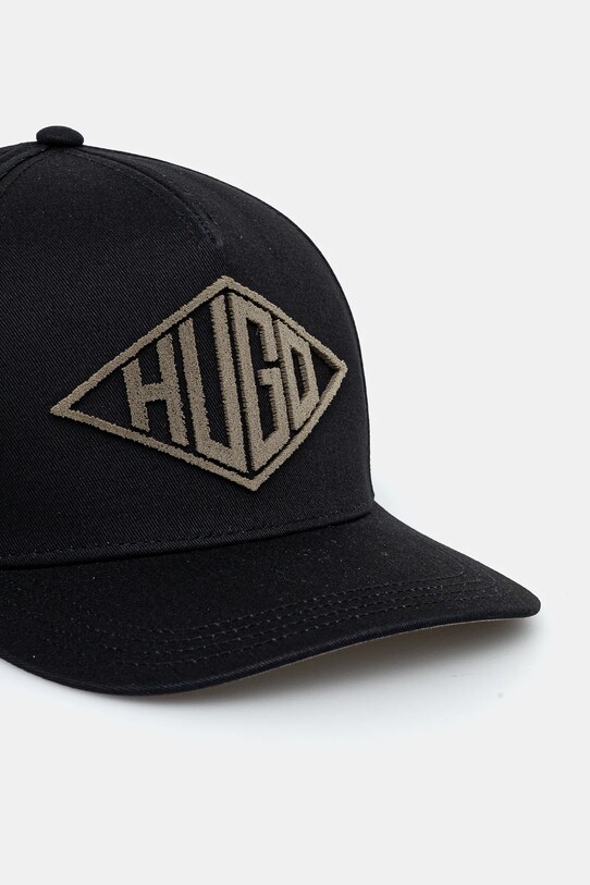 HUGO șapcă de baseball din bumbac 50539552 negru SS25