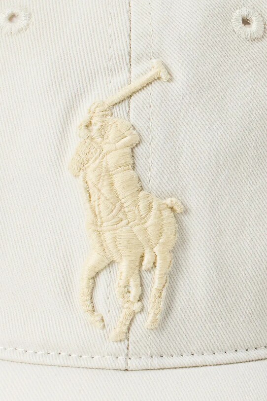 Dodatki Bombažna bejzbolska kapa Polo Ralph Lauren 710957159 bež