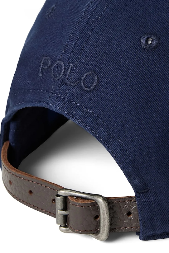 Dodatki Bombažna bejzbolska kapa Polo Ralph Lauren 710957159 mornarsko modra