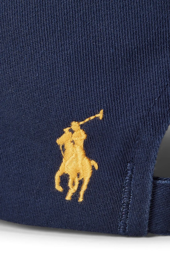 Βαμβακερό καπέλο του μπέιζμπολ Polo Ralph Lauren σκούρο μπλε 710963533