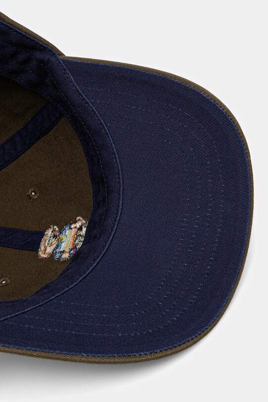 Polo Ralph Lauren berretto da baseball in cotone verde 710966835