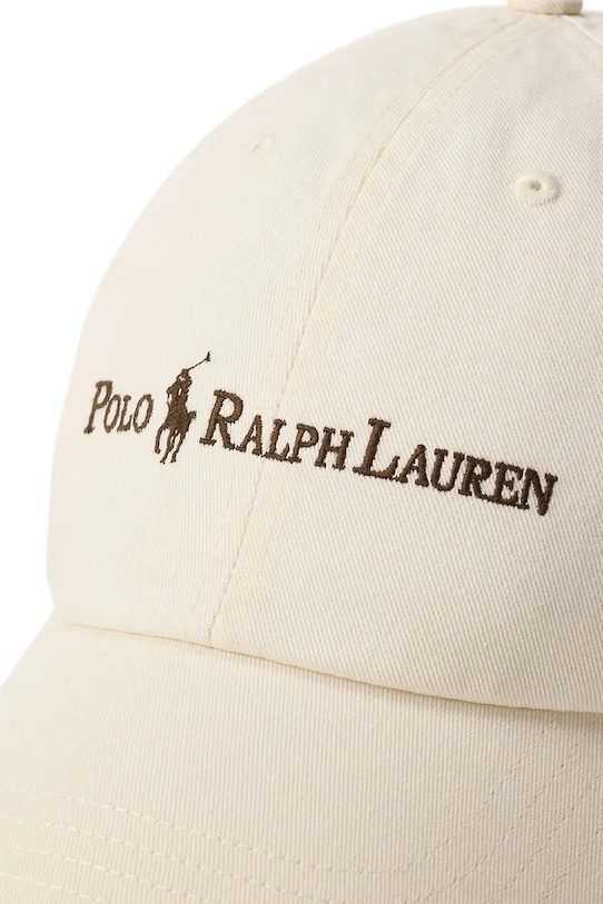 Accessori Polo Ralph Lauren baseball cap da uomo in cotone Sport Cap 710958055 beige