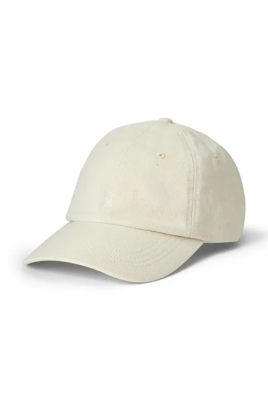Хлопковая кепка Polo Ralph Lauren Cap хлопок бежевый 710964764