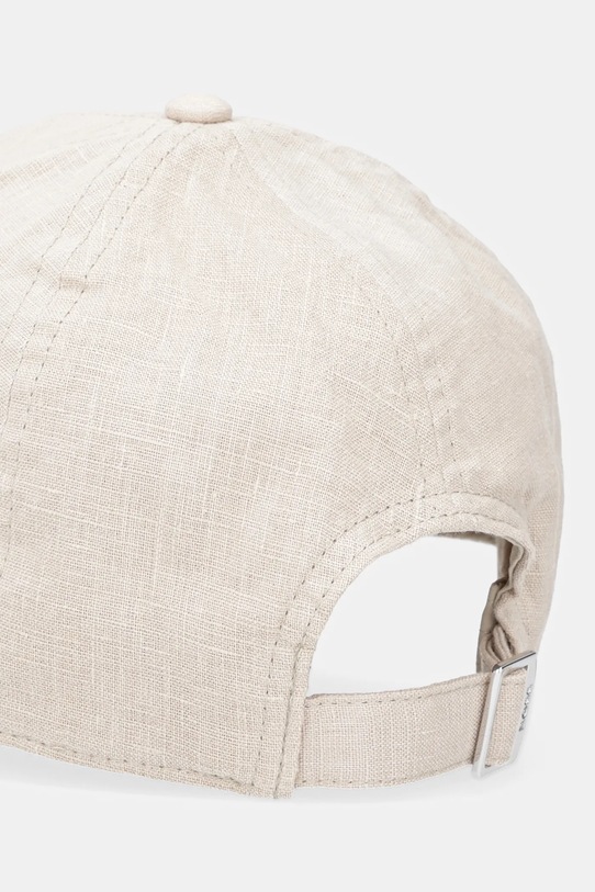 Accesorii BOSS șapcă de in 50539422 bej