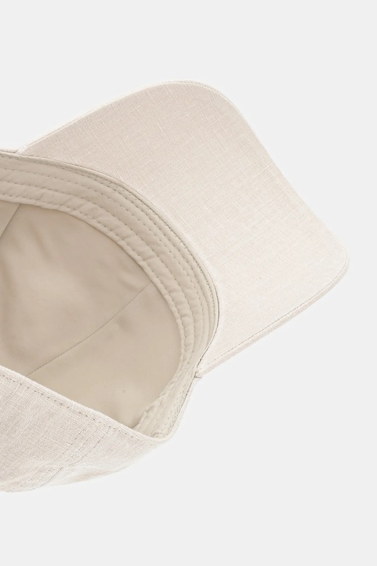 BOSS șapcă de in bej 50539422