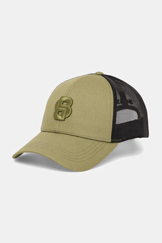 Кепка BOSS аппликация зелёный 50539784