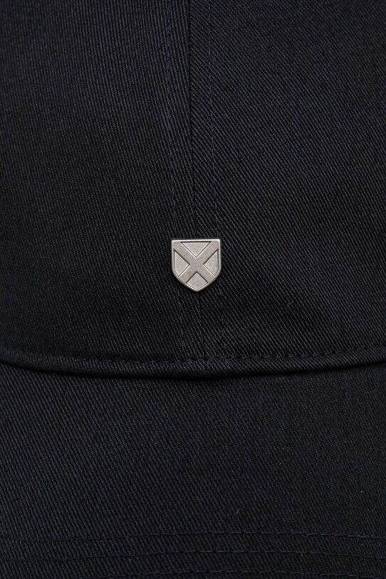 Bavlněná baseballová čepice Barbour Cascade Shield Cap MHA0902 námořnická modř SS25