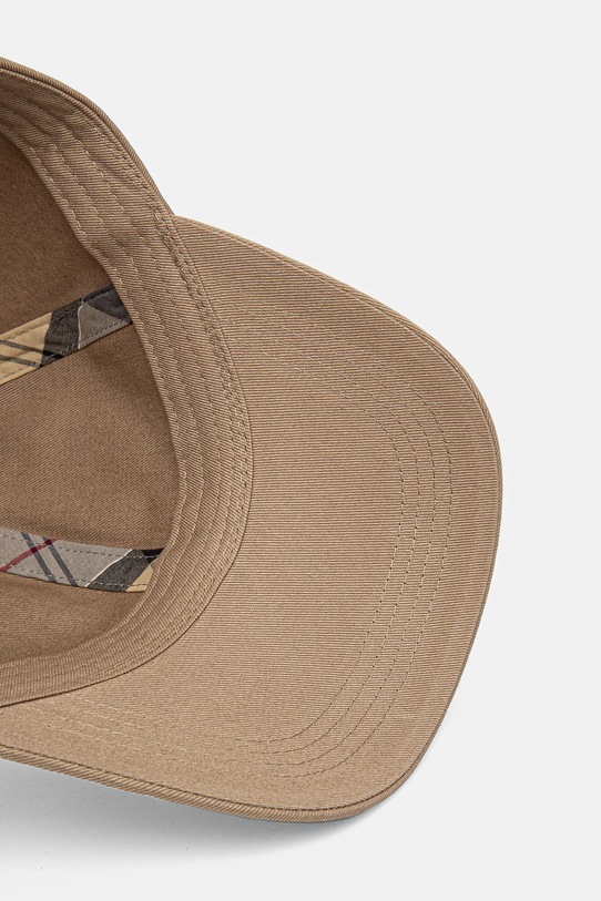 Barbour șapcă de baseball din bumbac Cascade Shield Cap bej MHA0902