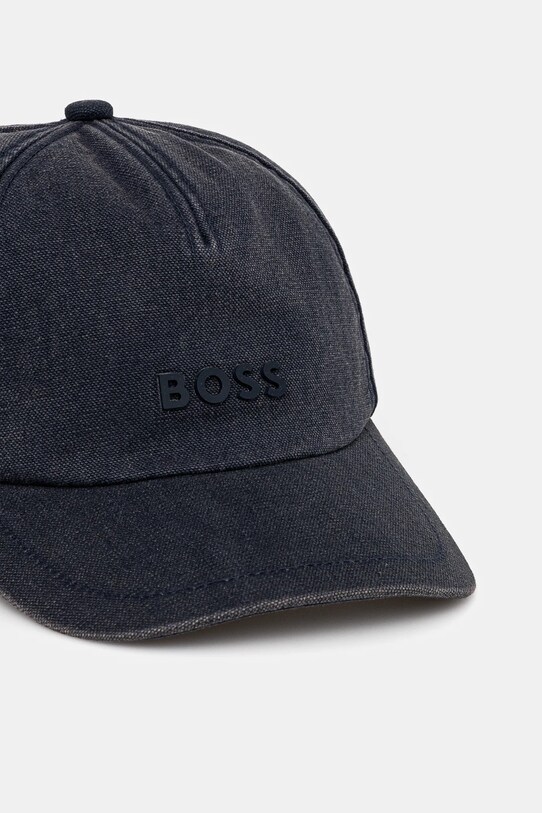 Šiltovka BOSS Orange 50535397 tmavomodrá SS25