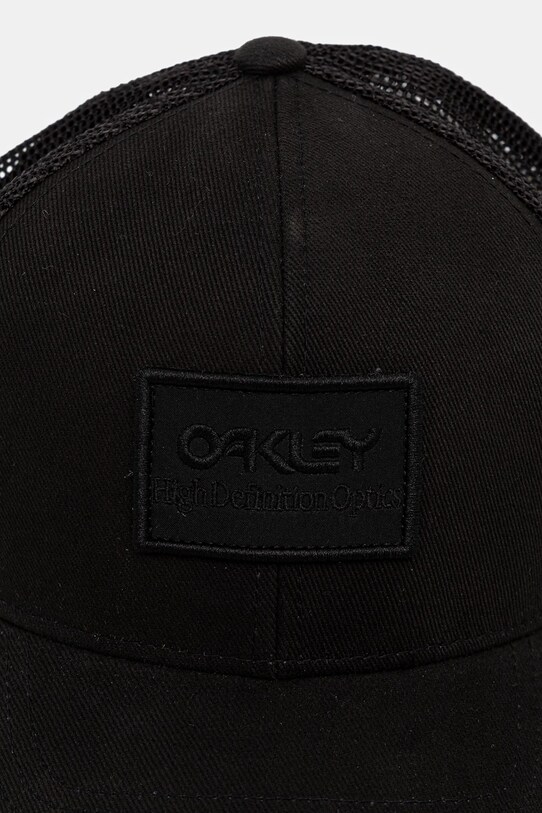 Pamučna kapa sa šiltom Oakley FOS900906 crna SS25
