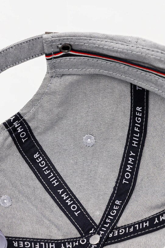 Памучна шапка с козирка Tommy Hilfiger син AM0AM13160