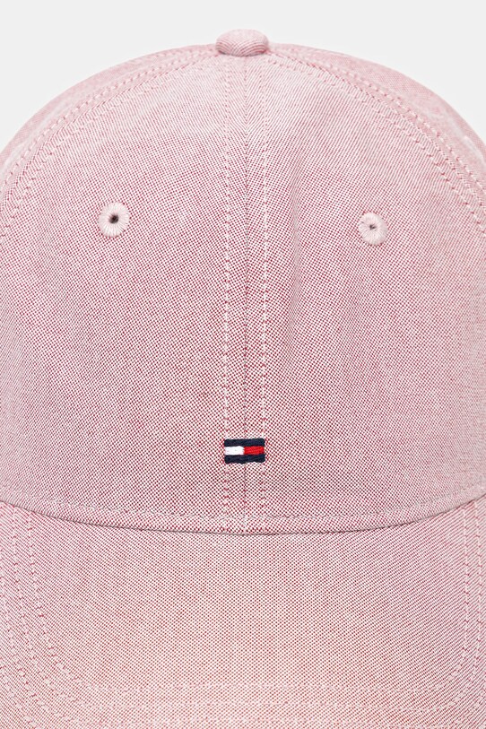 Бавовняна бейсболка Tommy Hilfiger AM0AM13160 рожевий SS25