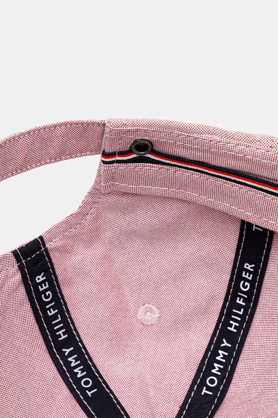 Бавовняна бейсболка Tommy Hilfiger рожевий AM0AM13160