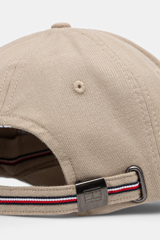 Accesorii Tommy Hilfiger șapcă de baseball din bumbac AM0AM13164 bej