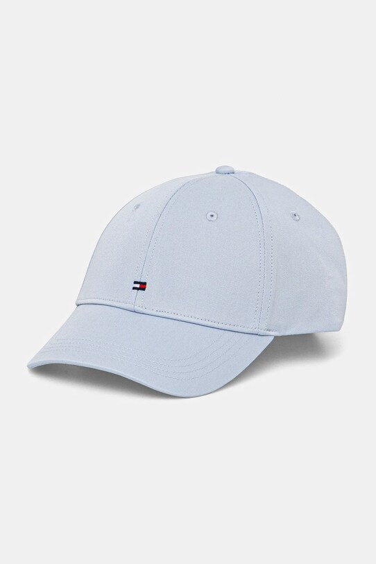Tommy Hilfiger șapcă de baseball din bumbac bumbac albastru AM0AM13531